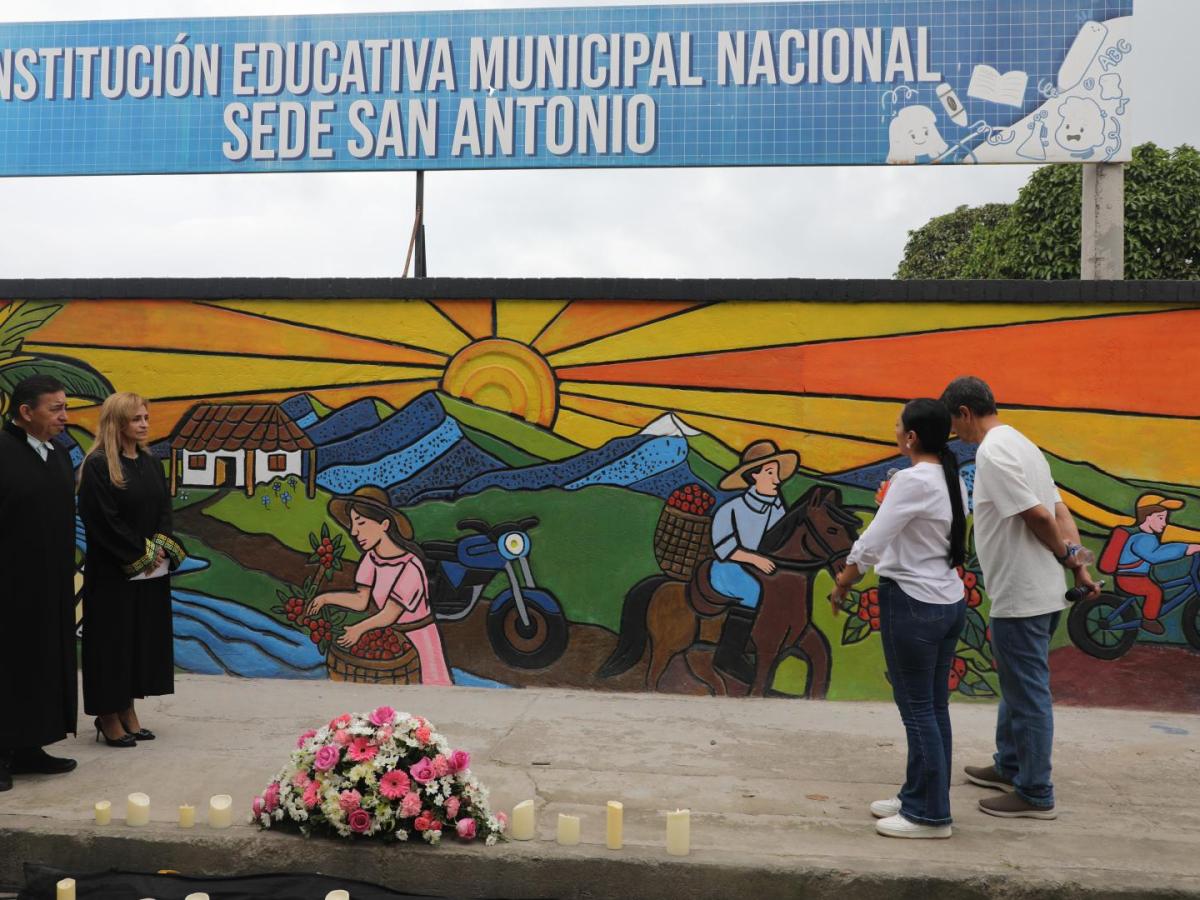Mural de memoria en Pitalito Huila 