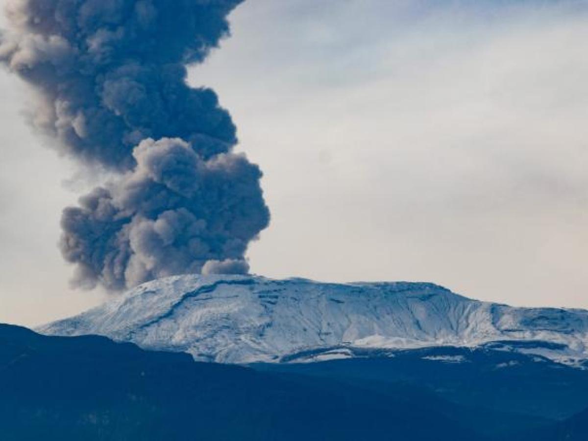 Nevado del Ruiz: evacuación viviendas hoy Tolima 