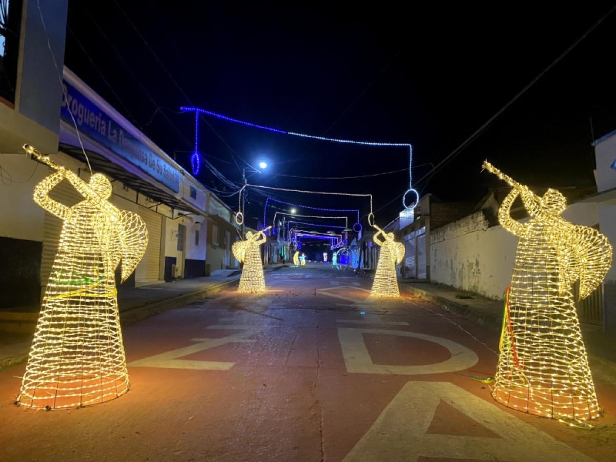 Huila: alumbrado de Navidad en Algeciras