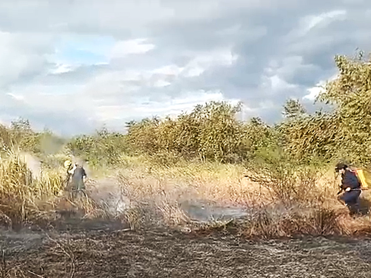 Huila: Incendios forestales en Neiva por quemas de basuras 