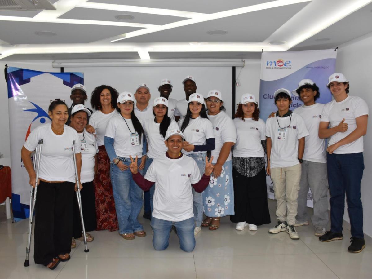 Observadores electorales ejercen control ciudadano durante la jornada presidencial en Caquetá