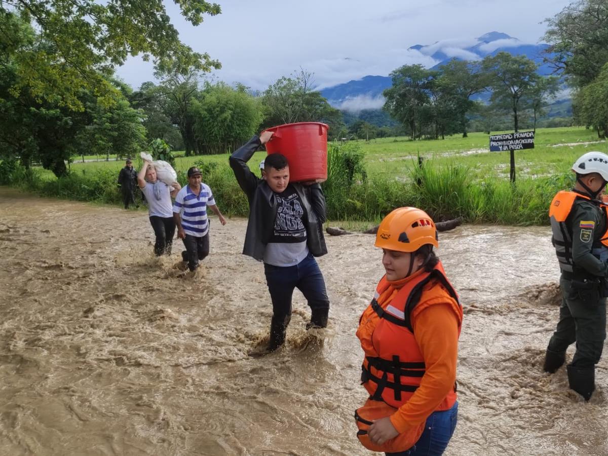 Temporada de lluvias en el Meta
