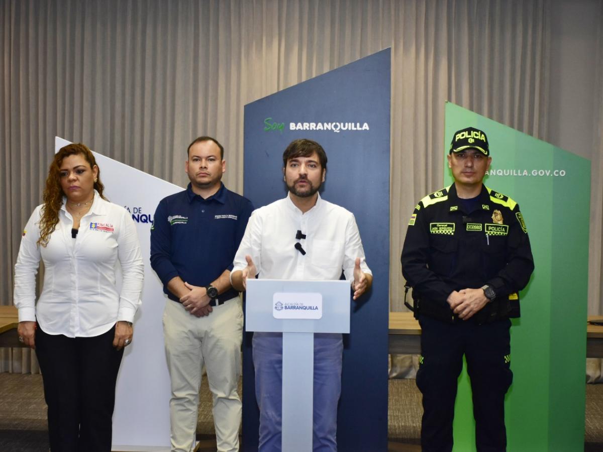 Seguridad en Barranquilla: recompensas para desmantelar bandas delincuenciales