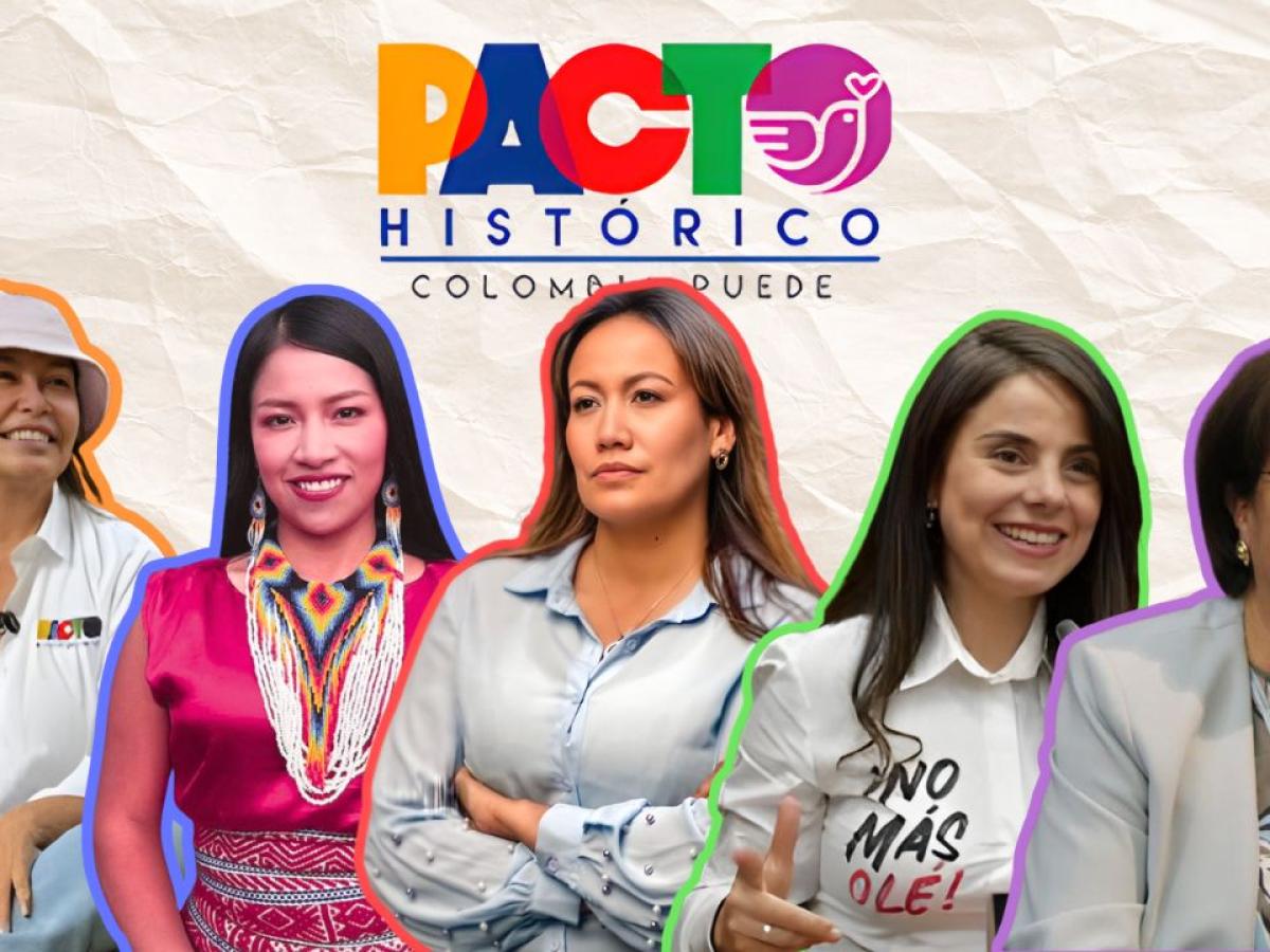 Pacto Histórico lidera la presencia femenina en el Senado 