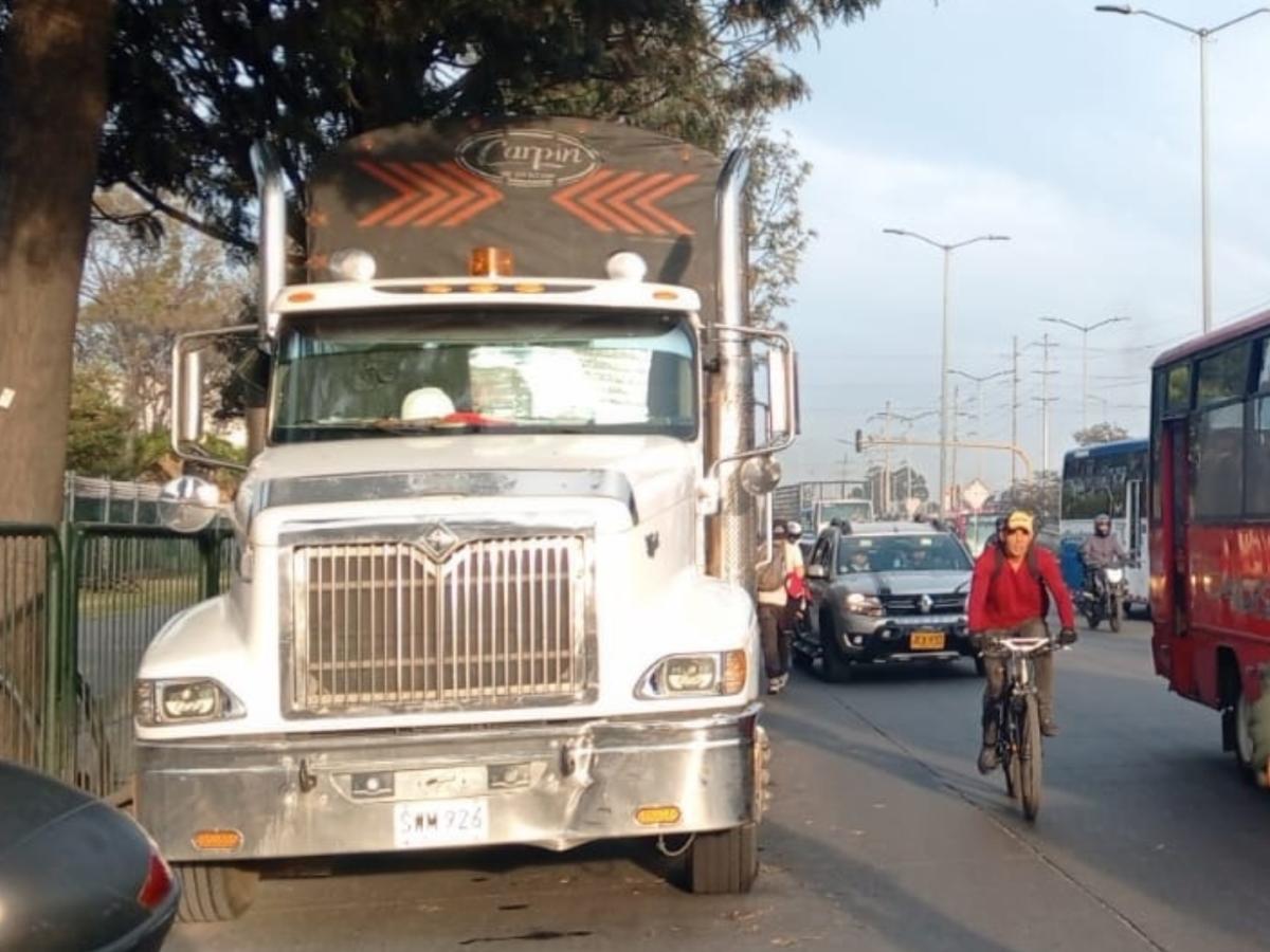 Paro camionero: Bloqueos en Bogotá 3 de septiembre