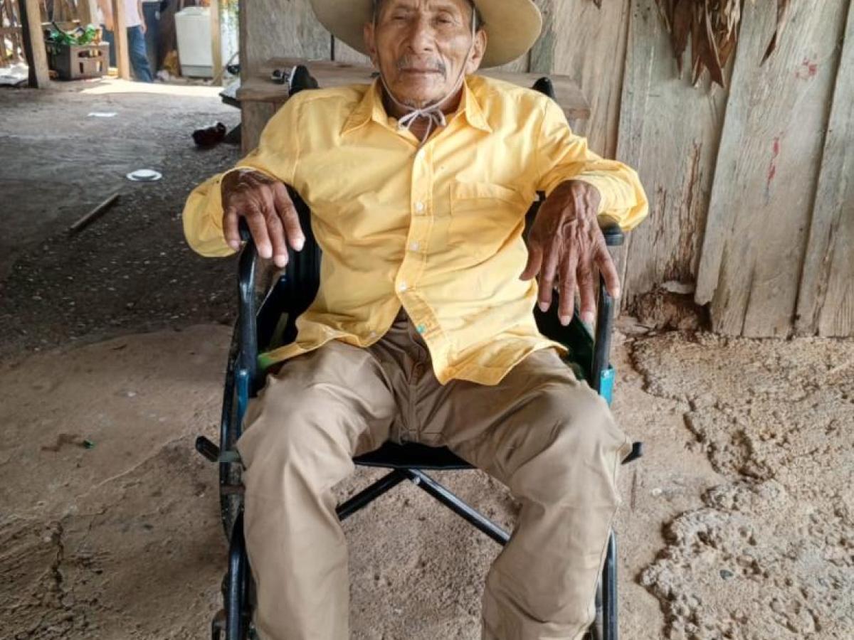 Mesetas le rinde el postrimero adiós a Patrocinio Ángel Manjarrez el último de sus primeros habitantes