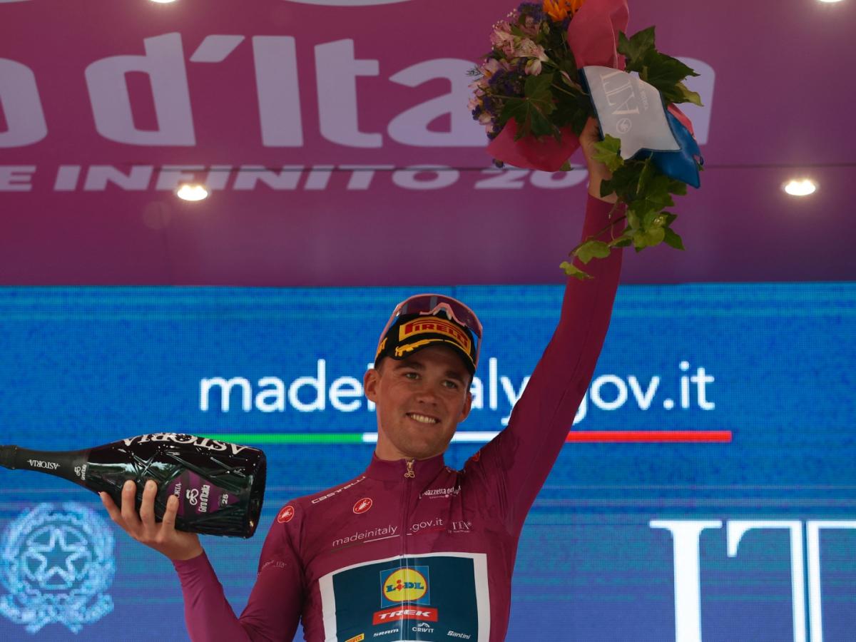 Mads Pedersen ganó la quinta etapa del Giro de Italia
