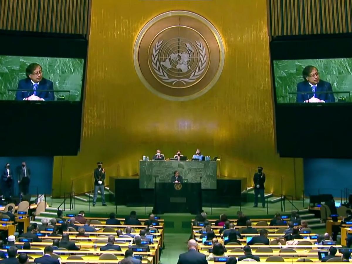 Discurso de Petro en la ONU: fracaso de la lucha antidrogas