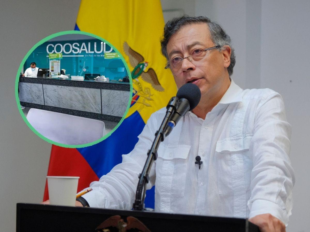 Petro cuestina directivos de Cosalud