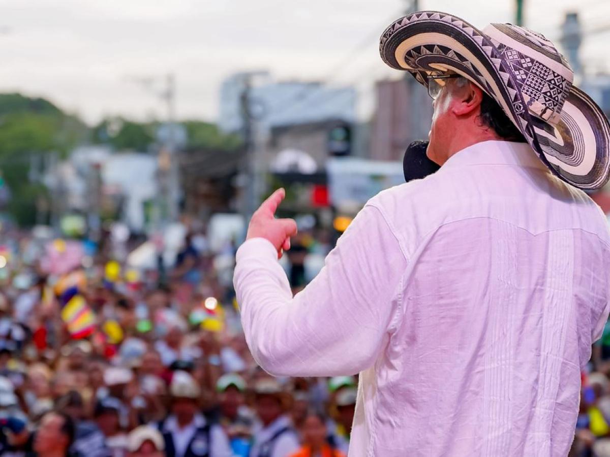 Artes para la Paz: Petro desde Sucre 
