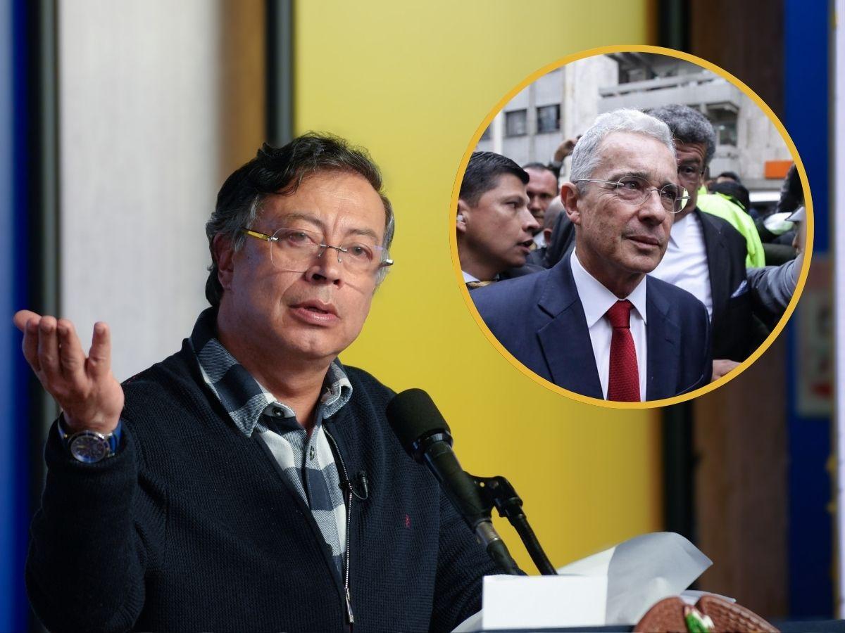 Petro responde a Uribe por críticas al endeudamiento del Gobierno