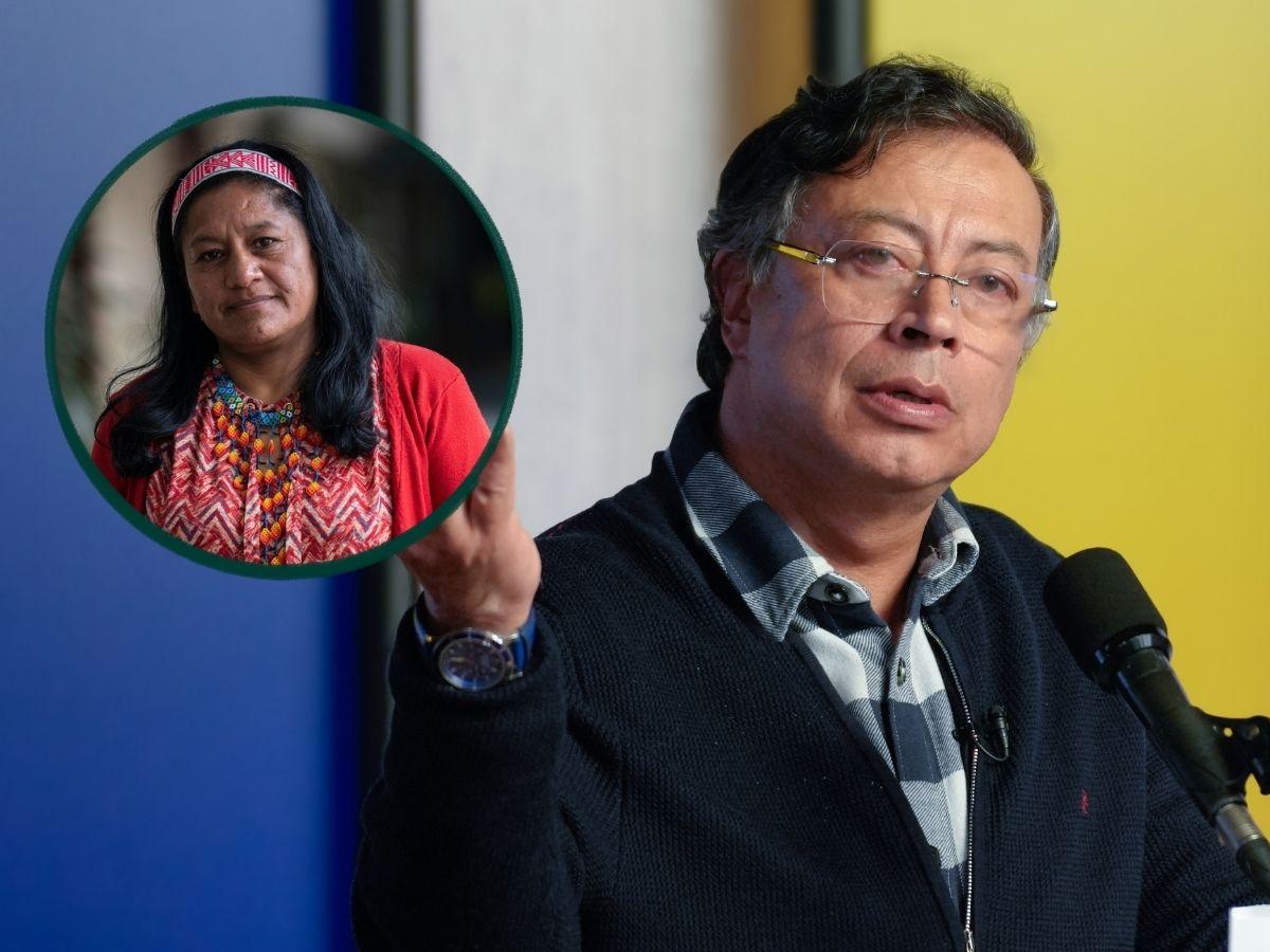 Petro se pronuncia contra racismo hacia Aída Quilcué