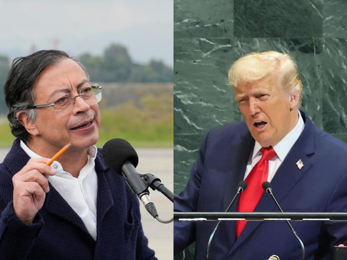 Gustavo Petro criticó discurso de Donald Trump en la ONU