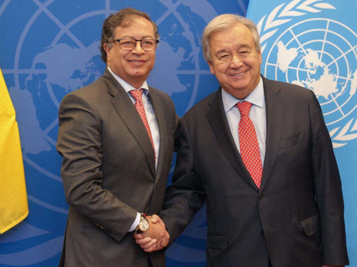 Presidente Petro respalda a Guterres: 'Decir la verdad no es razón de dimisión'