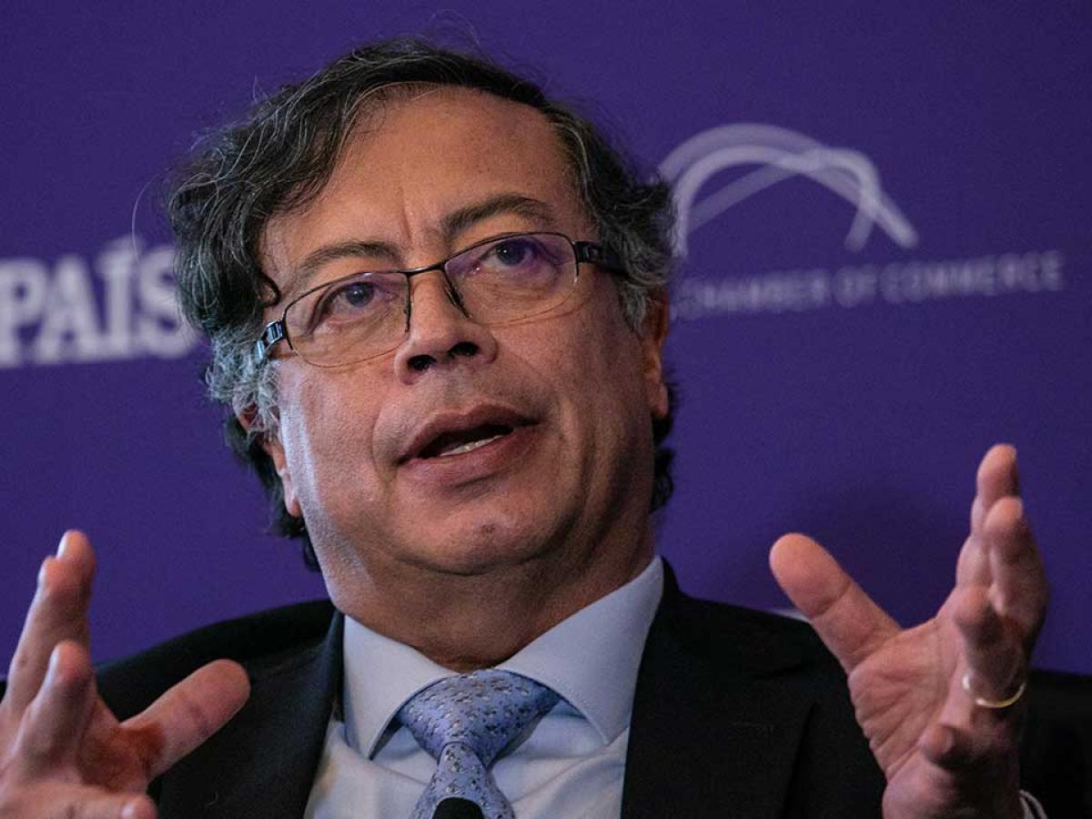 Presidente Petro en el foro Latinoamérica, Estados Unidos y España en la economía global