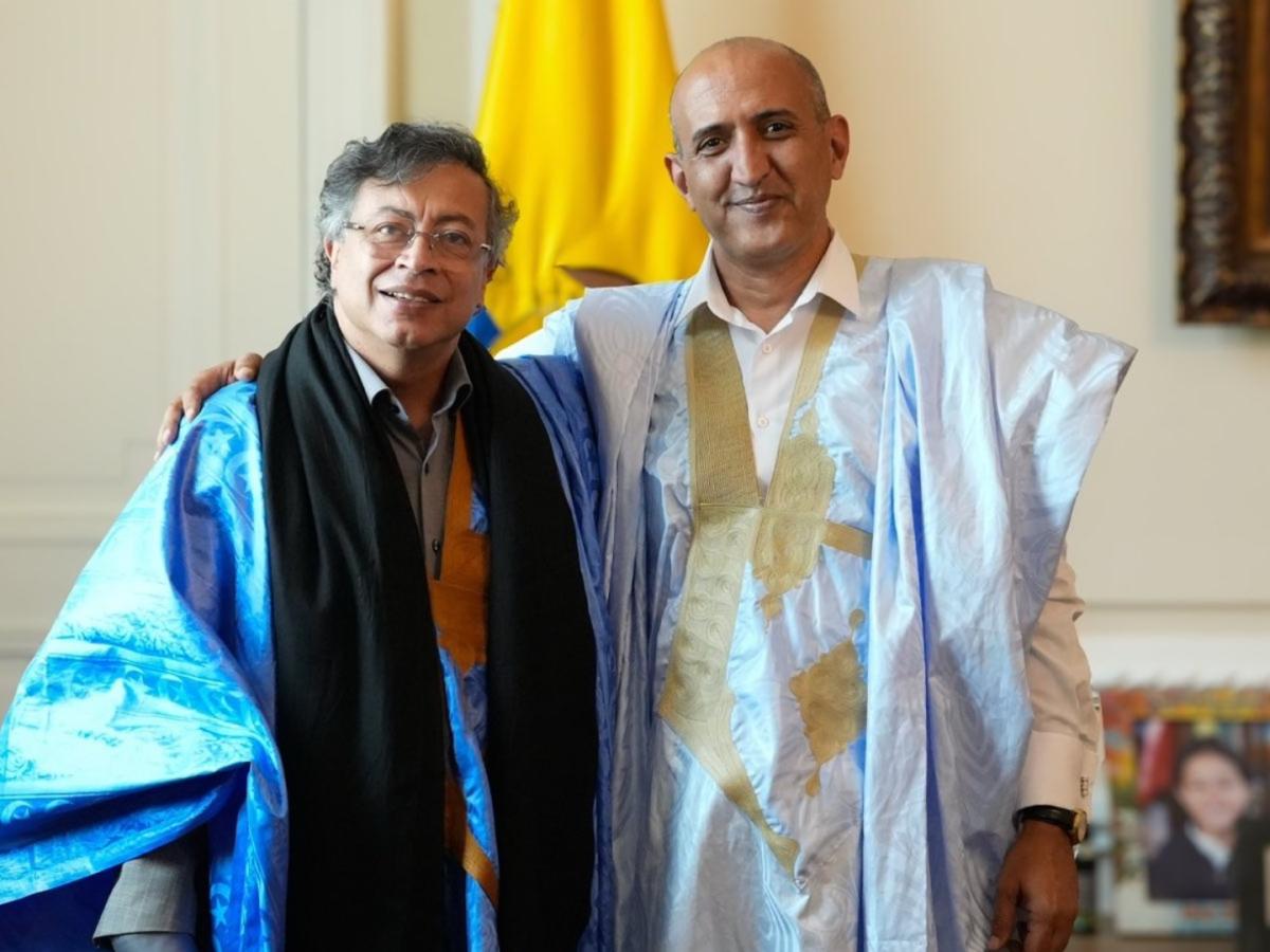 Gustavo Petro manifestó su apoyo a la lucha Saharaui