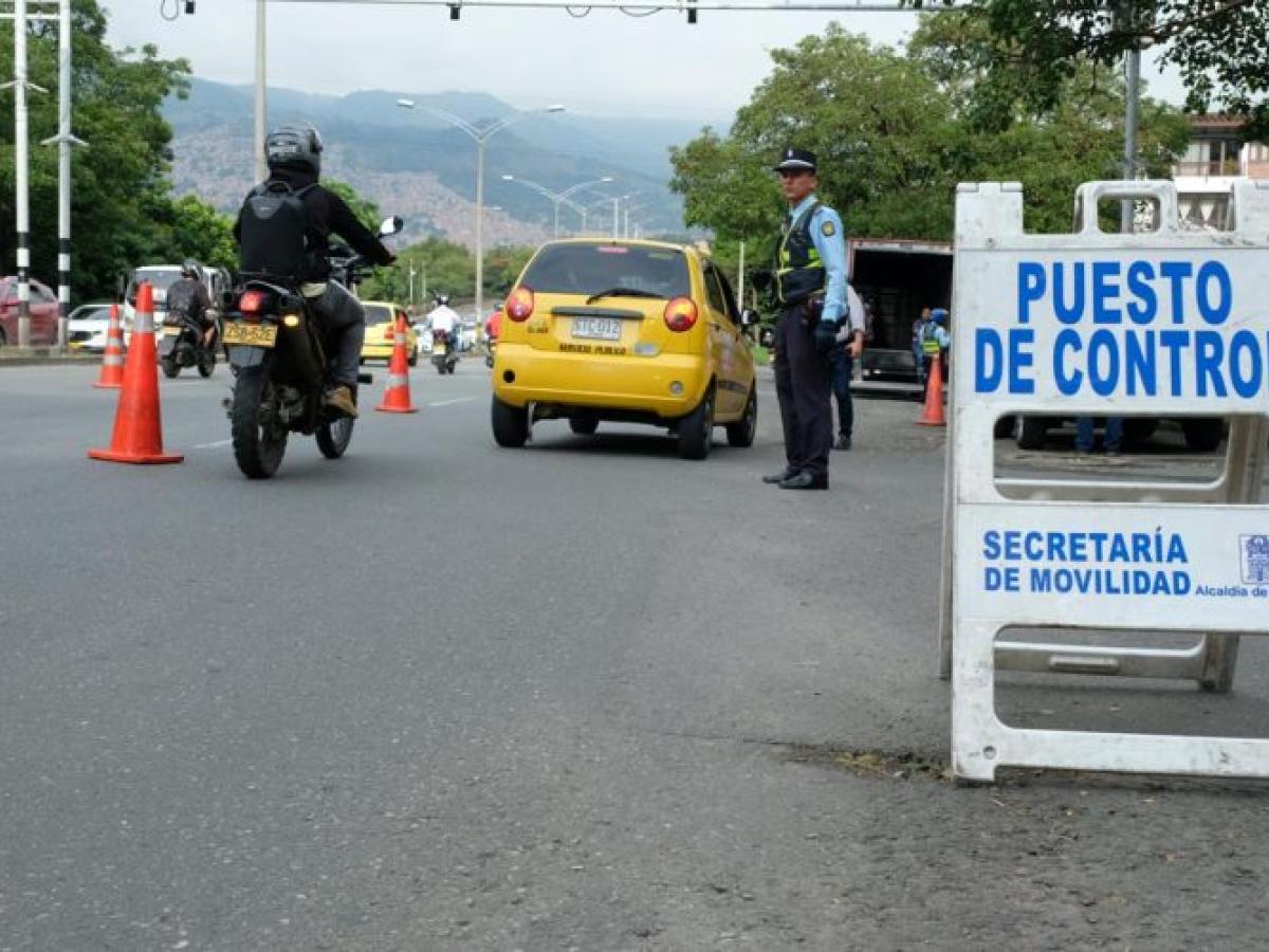 Pico y placa Medellín y Valla de Aburrá:  27 al 30 de abril de 2026