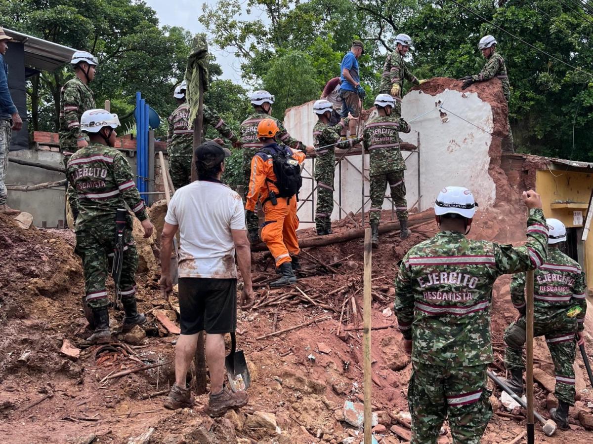 Santander: Tona y Piedecuesta, en emergencia por lluvias