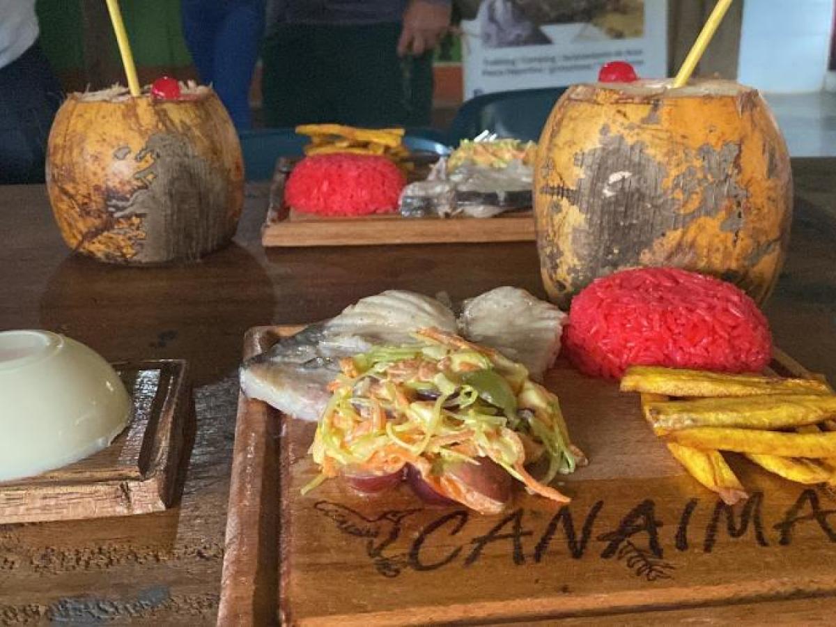 Plato típico de San Vicente del Caguán 