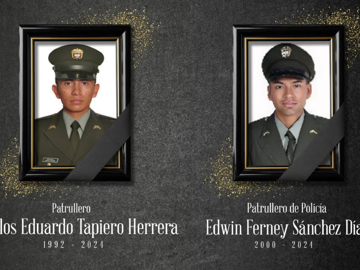 Recompensa información asesinato policías en Saravena 