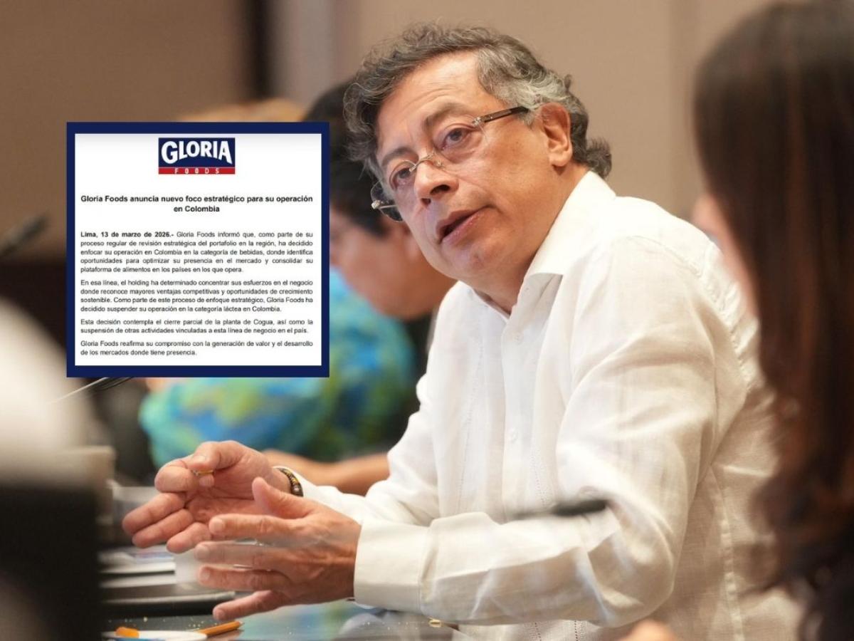 Presidente Petro propone cooperativas campesinas tras cierre de planta de Algarra