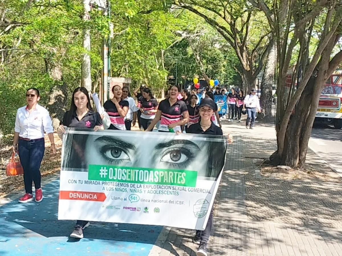 Prevención turismo sexual infantil en Huila 2024
