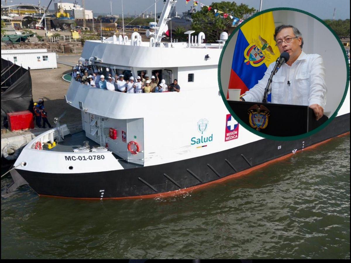 Primer buque hospital hecho en Colombia