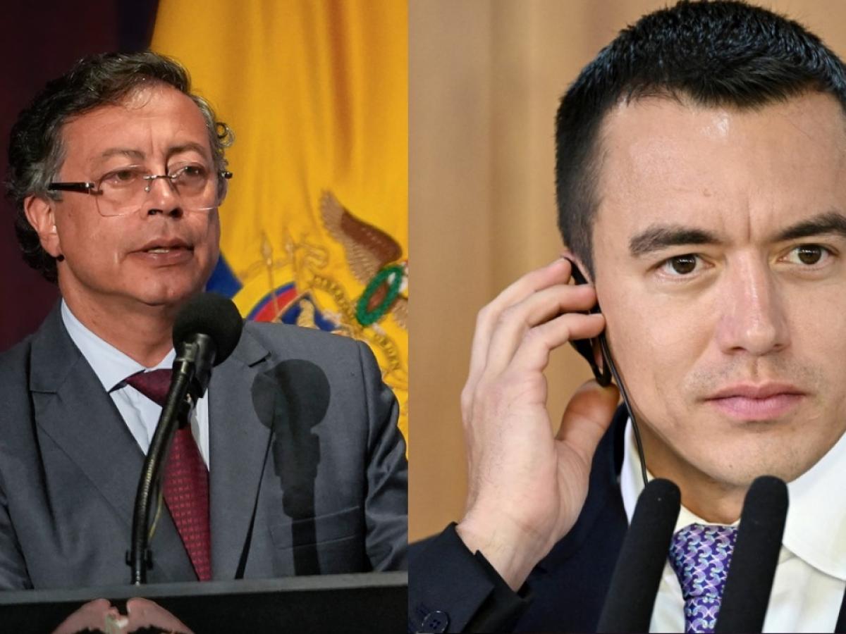 Petro responde a aranceles del Ecuador 