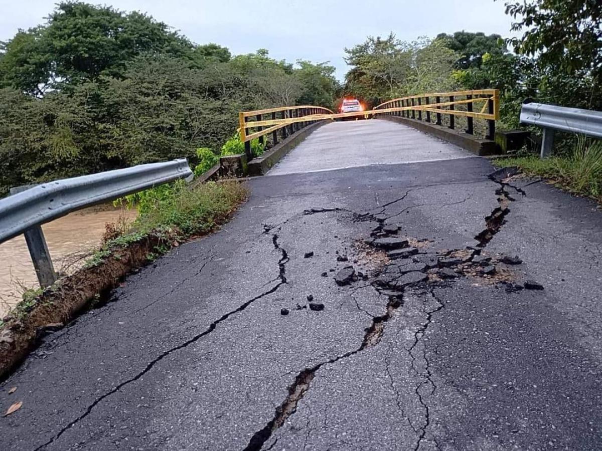 Casanare: Denuncia por el riesgo de colapso de un puente