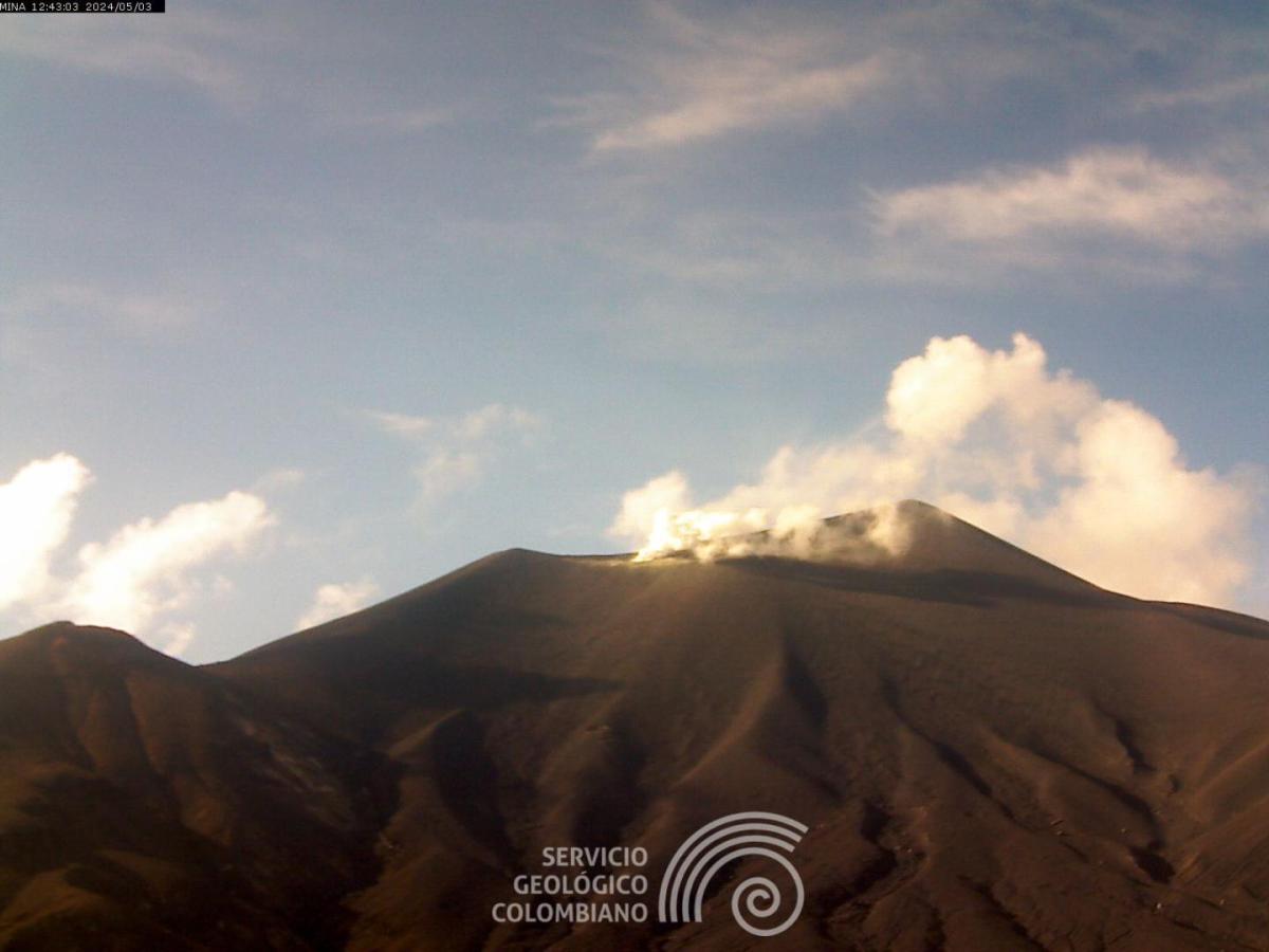 Volcán Puracé: preparativos Gestión del Riesgo Cauca