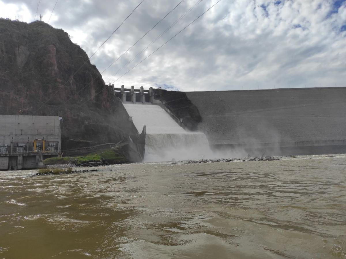 Represa El Quimbo en Huila