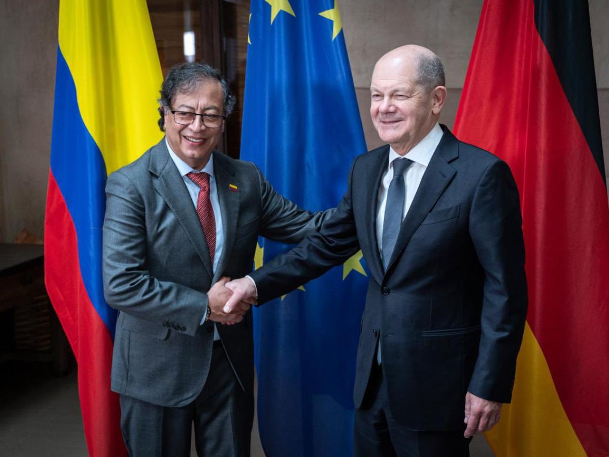 El presidente Petro se reunió con el canciller alemán, Olaf Scholz. ¿De qué hablaron?