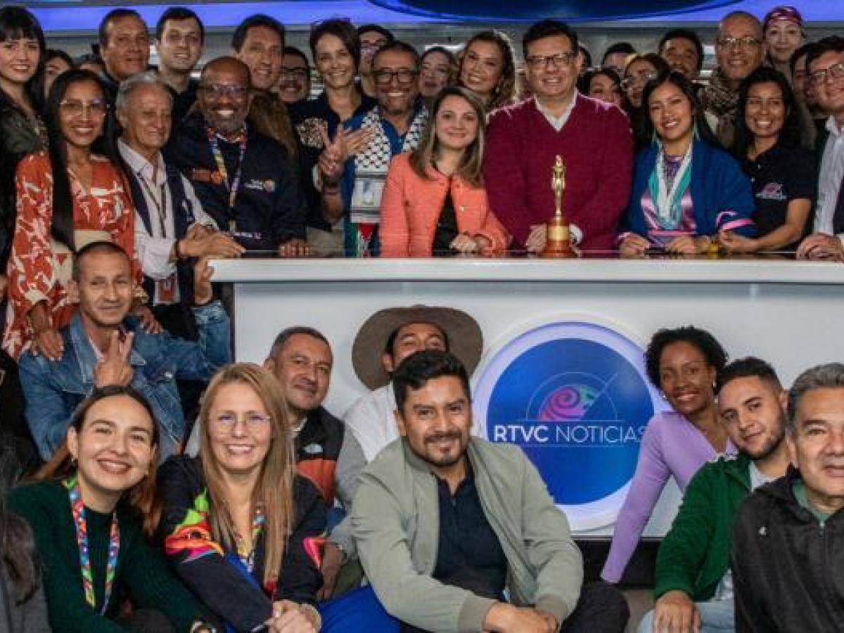 RTVC Noticias gana premio TAL mejor noticiero 