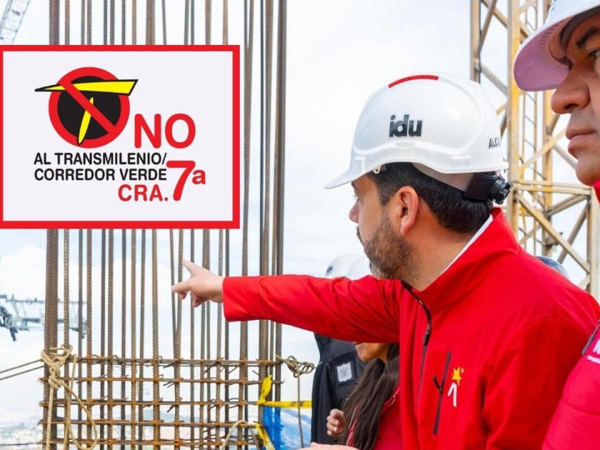 Recuerdan trino de Galán de 2011 en el que se oponía a obras de Transmilenio por la carrera Séptima