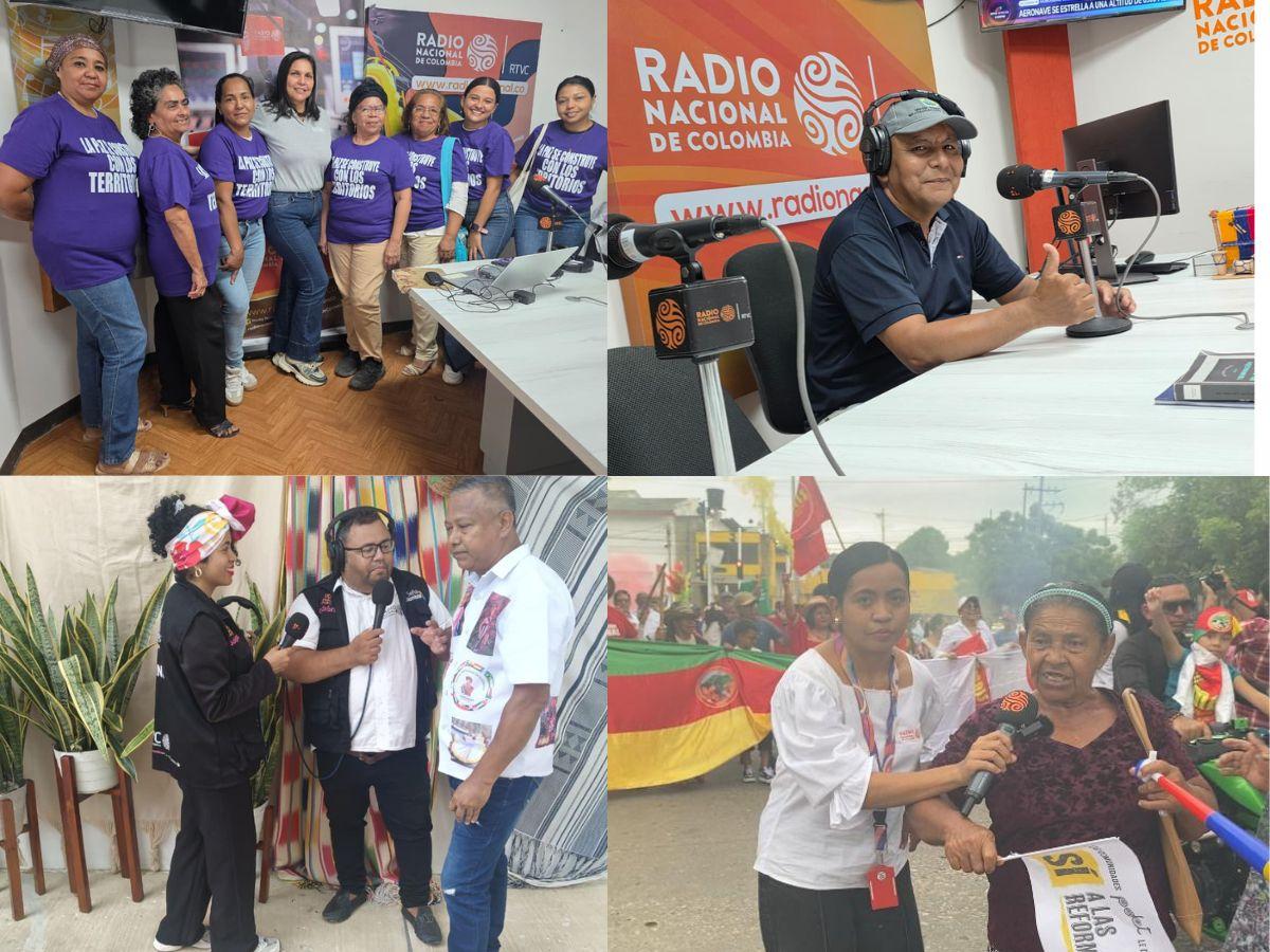 Respaldo a RTVC en Bolívar ante campañas de estigmatización