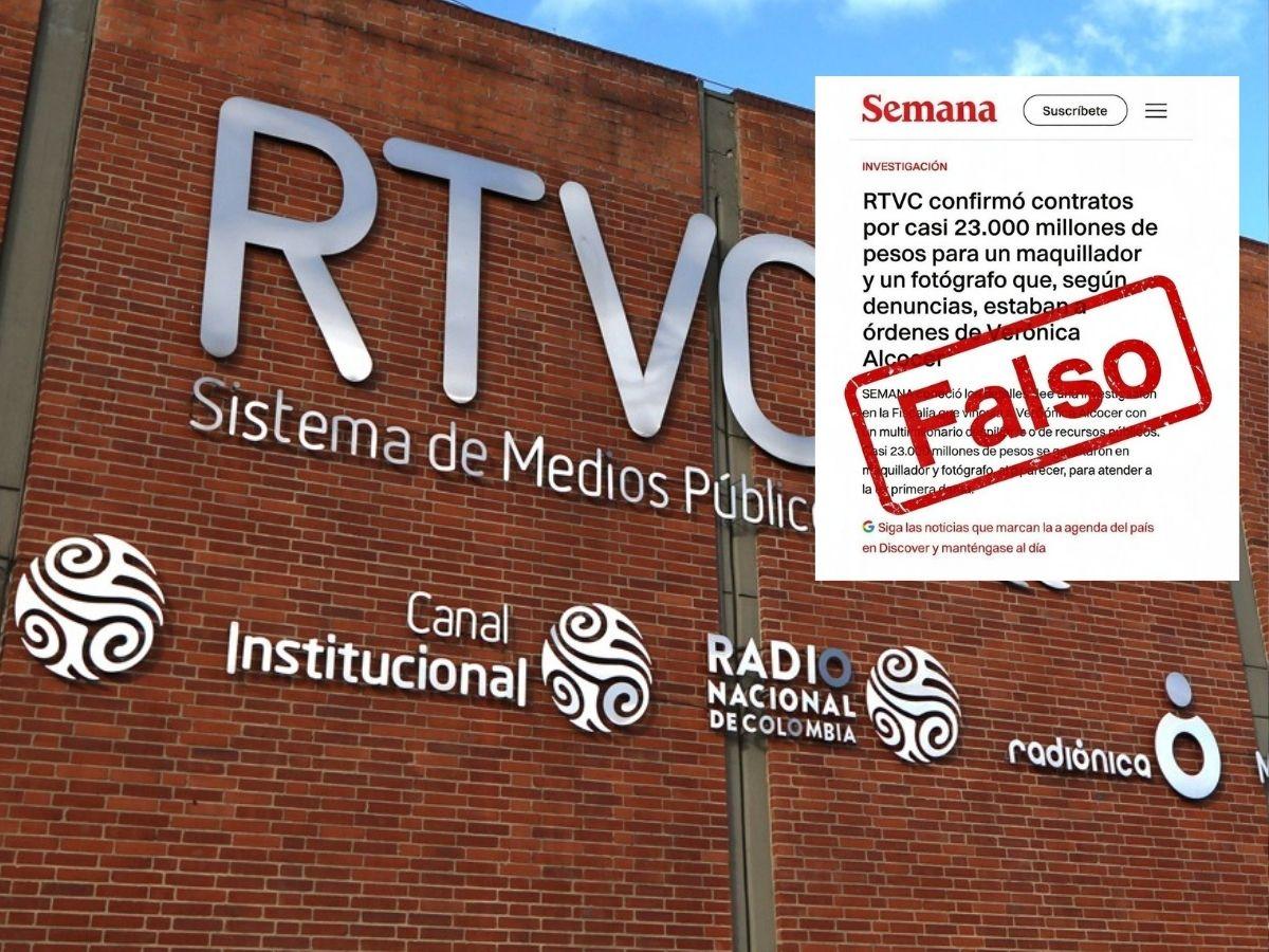 Revista Semana admite haber publicado información falsa sobre contratos de RTVC
