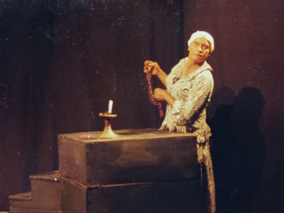 William Morón, actor de teatro de Valledupar