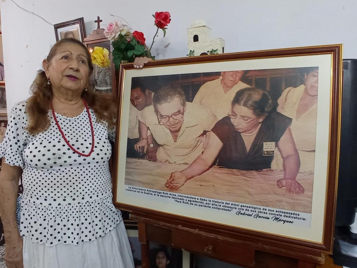 Ruth Ariza: pedagoga prima de Gabo en Valledupar