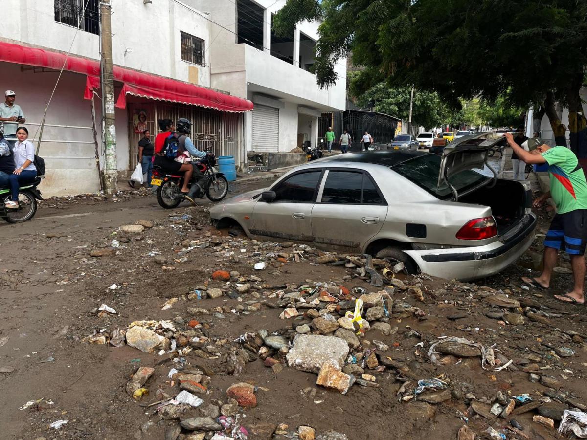 Emergencia en Santa Marta: 40 barrios afectados por lluvias intensas y declaratoria de calamidad