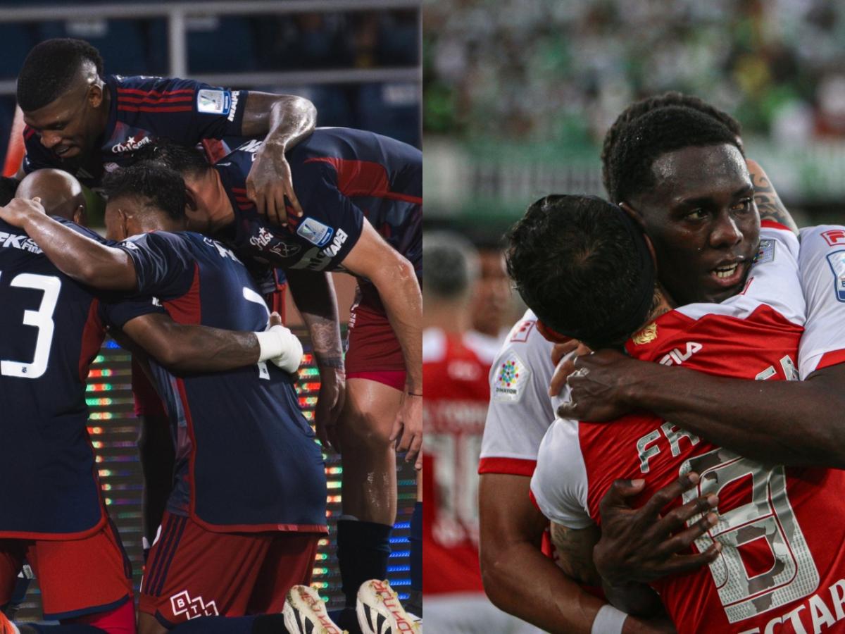 Independiente Medellín vs. Santa Fe: cuadrangulares