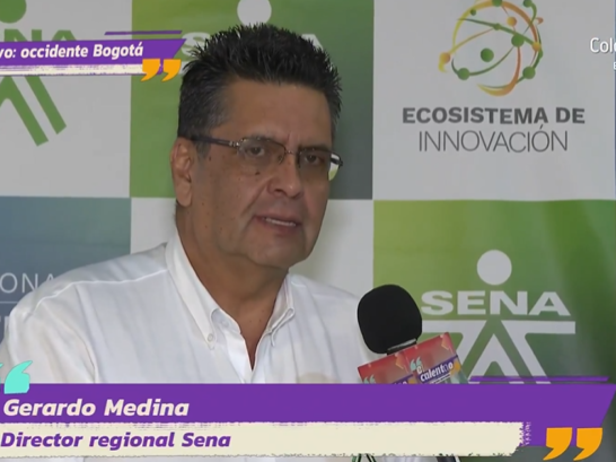 Gerardo Medina, director general del Distrito Capital