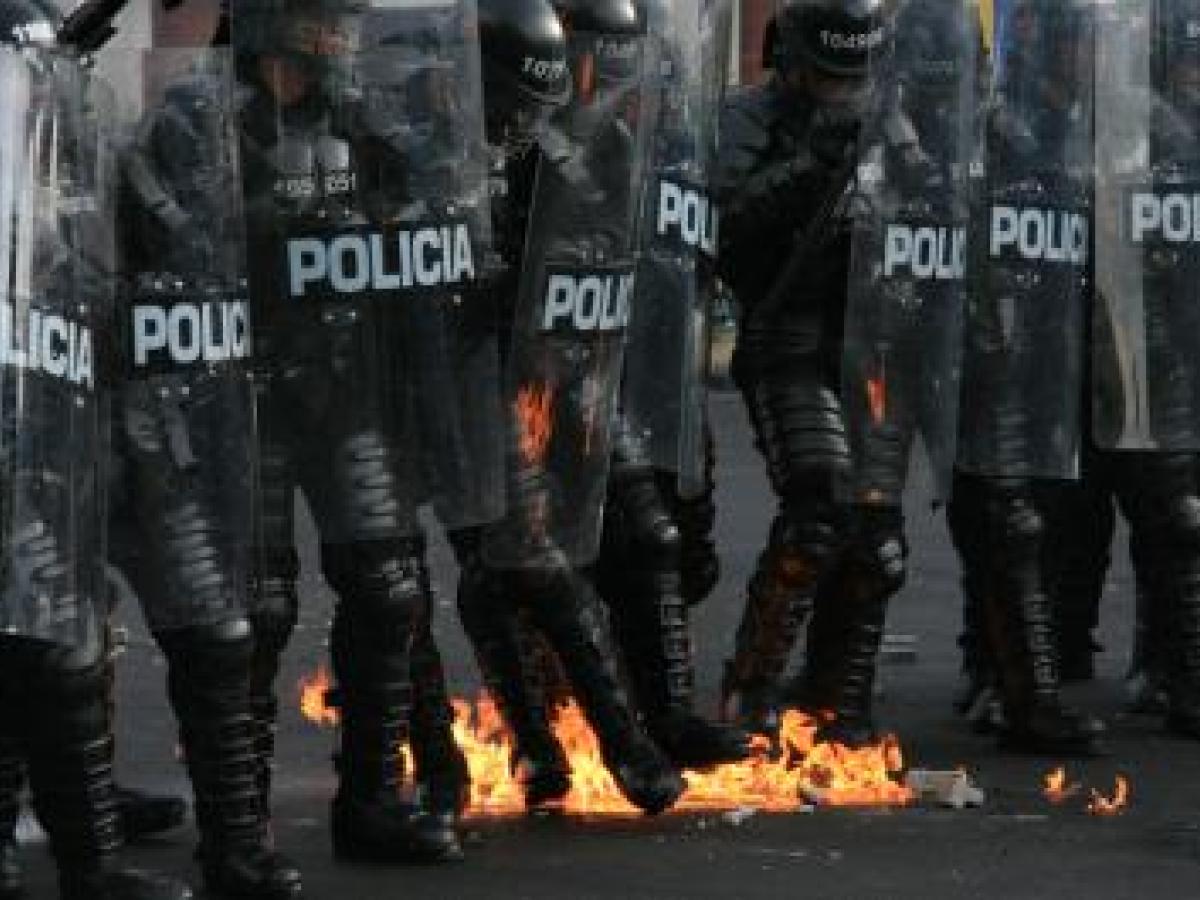 Sanción a policías del ESMAD por muerte de joven en Portal Banderas