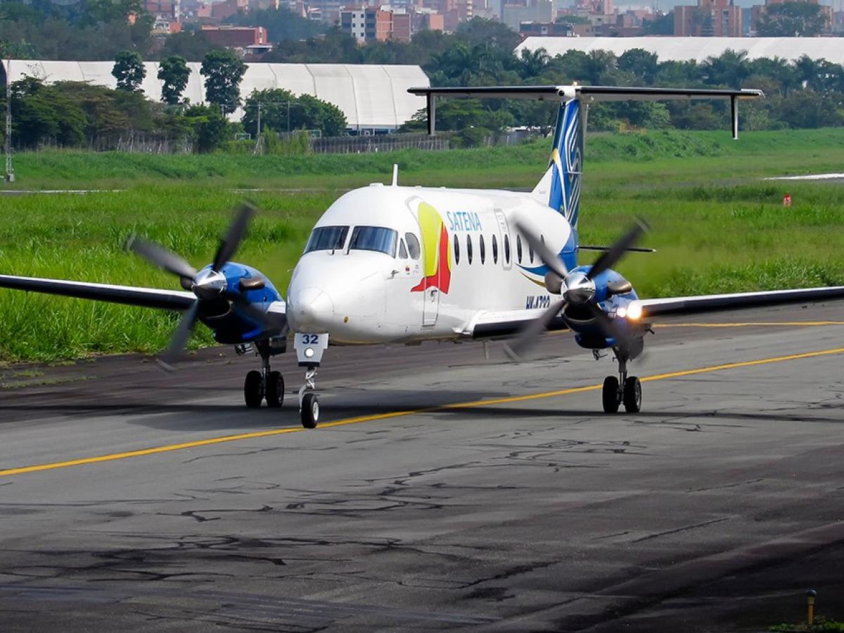 Satena abrió nuevos vuelos en Colombia