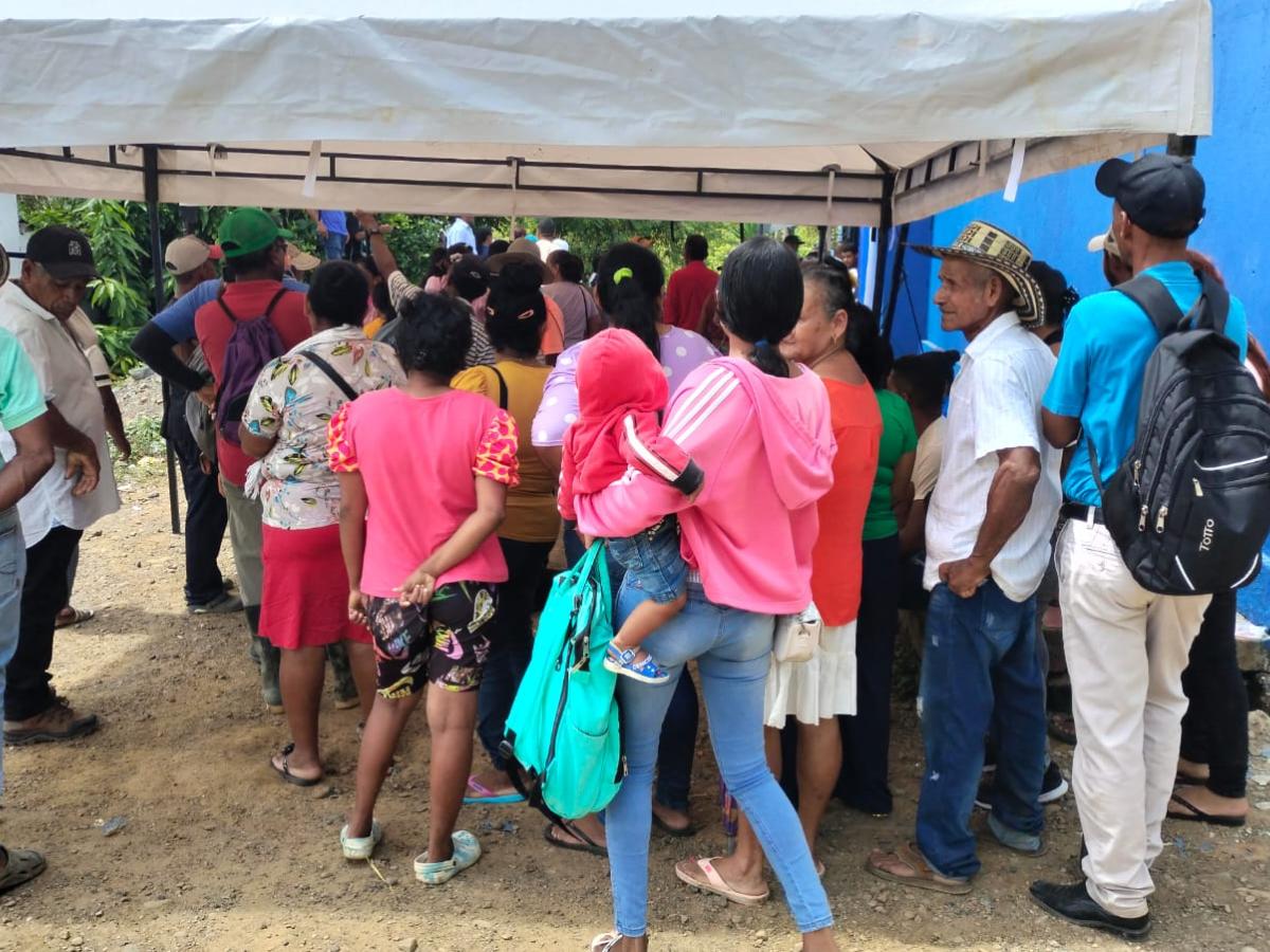 Servicios de salud en zona rural Tierralta