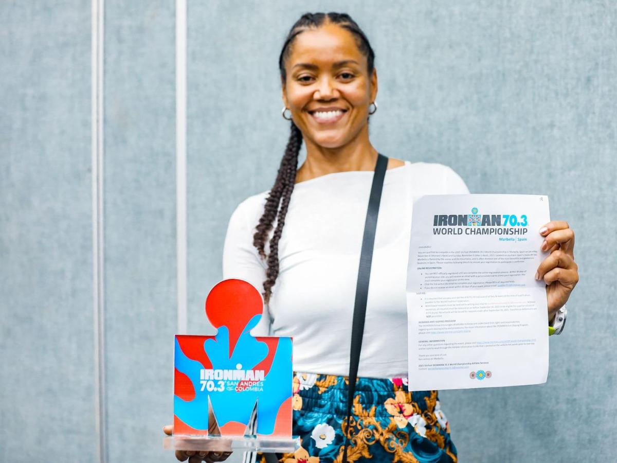 Sue Ilet Archbold: plata en Ironman 70.3 y clasifica al mundial de Marbella