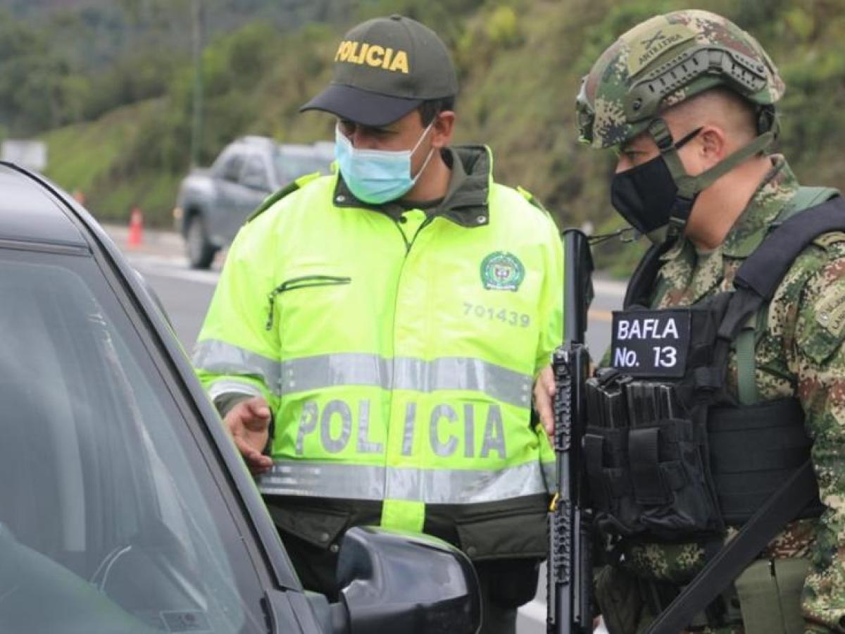 Suspensión de porte de armas en Colombia