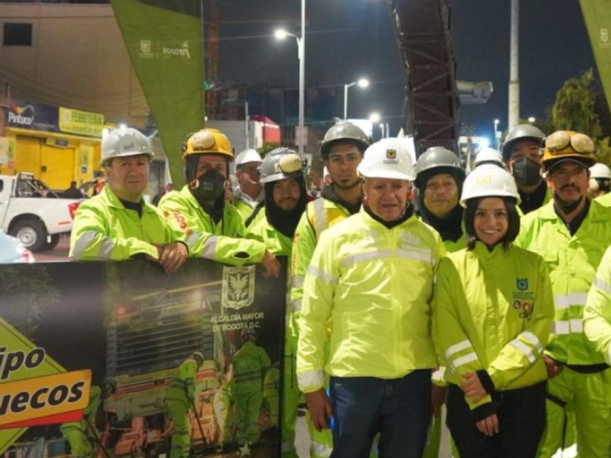 Bogotá: nuevo equipo tapahuecos