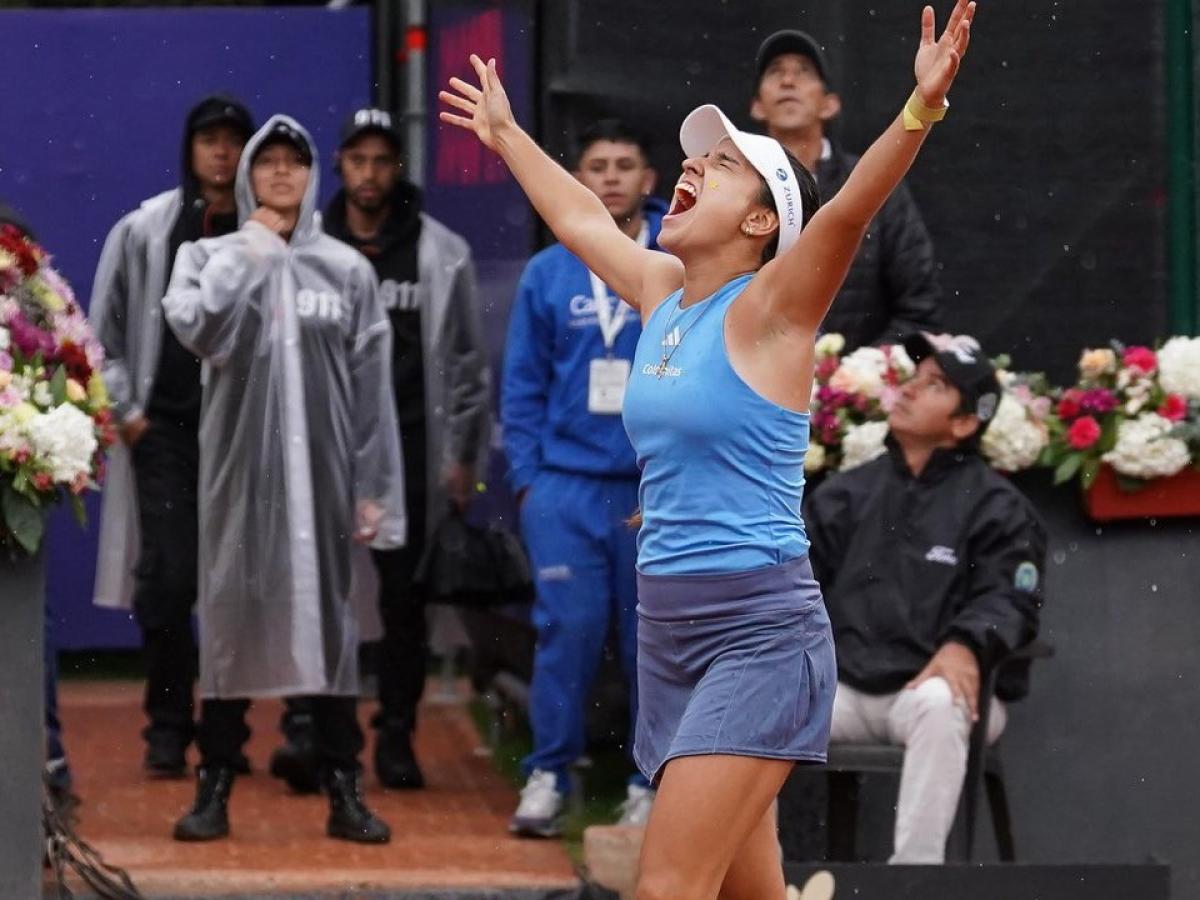 María Camila Osorio, finalista WTA 250 de BogotáMaría Camila Osorio, finalista WTA 250 de Bogotá