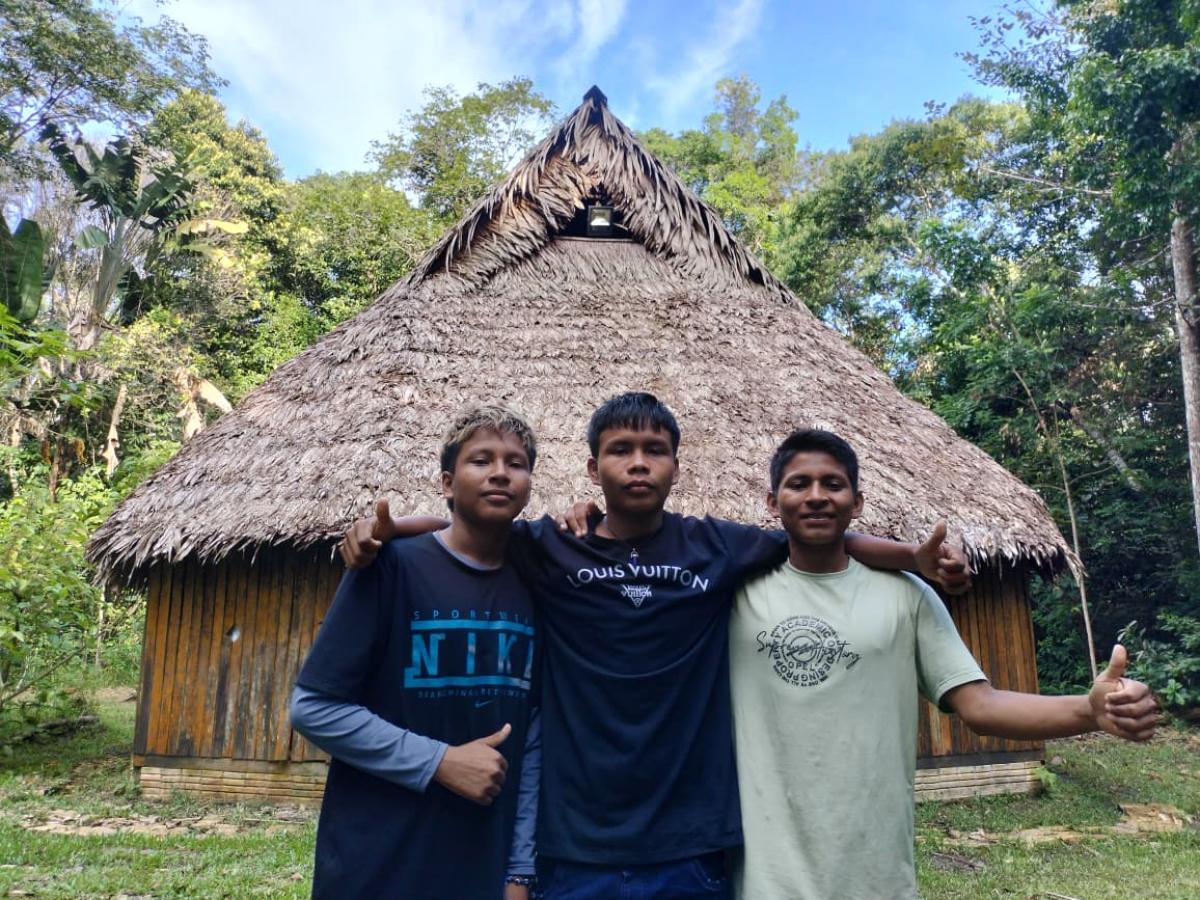 Tres jóvenes indígenas ingresan a la Universidad Nacional