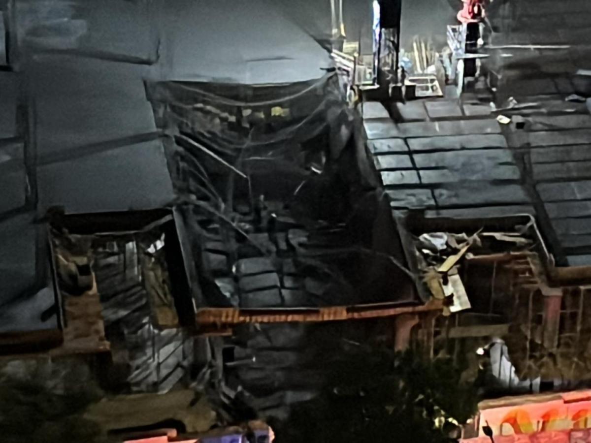 Cuatro heridos por colapso de obra en Universidad Industrial de Santander